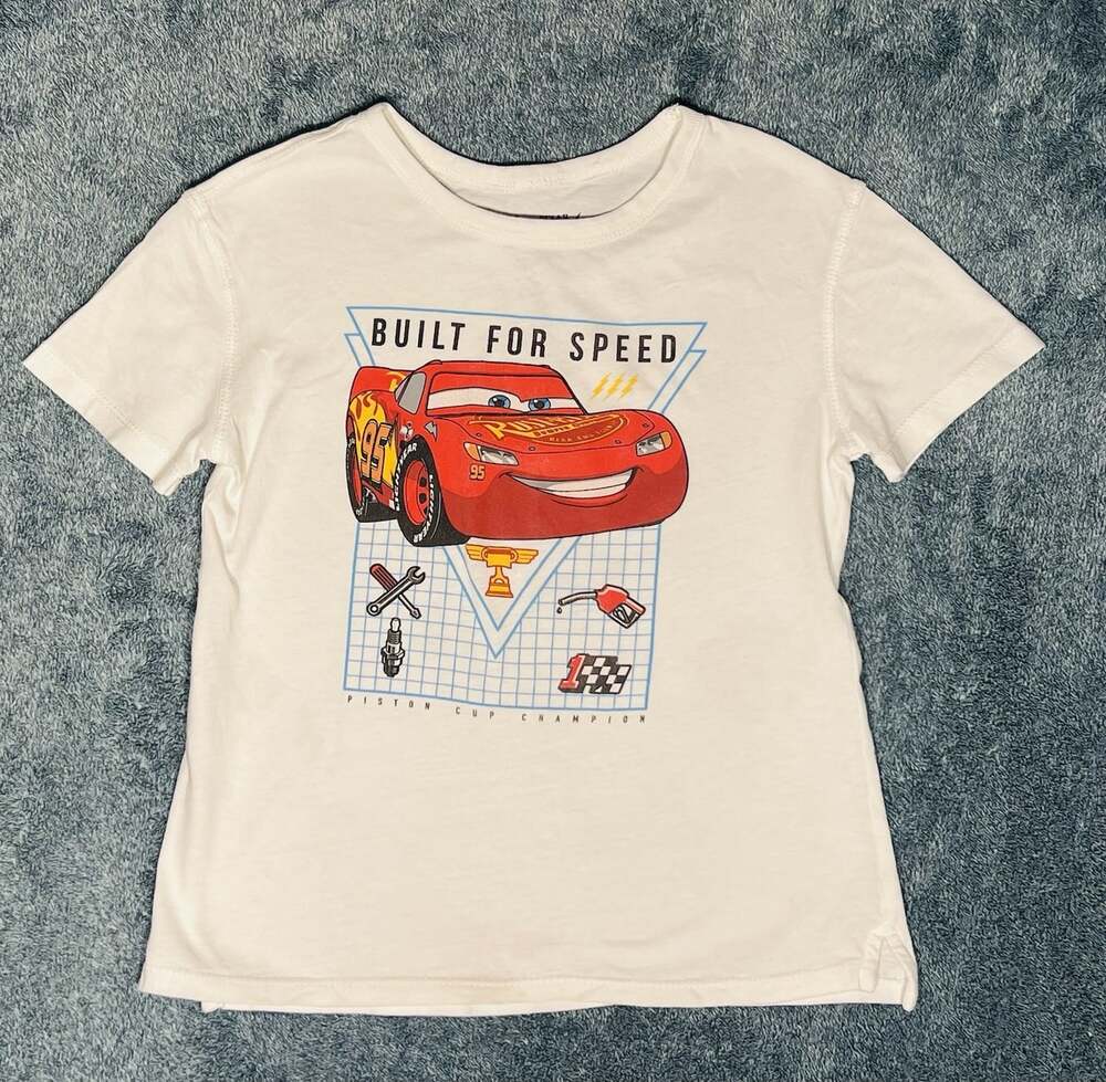 Disney Boys' White T-shirt